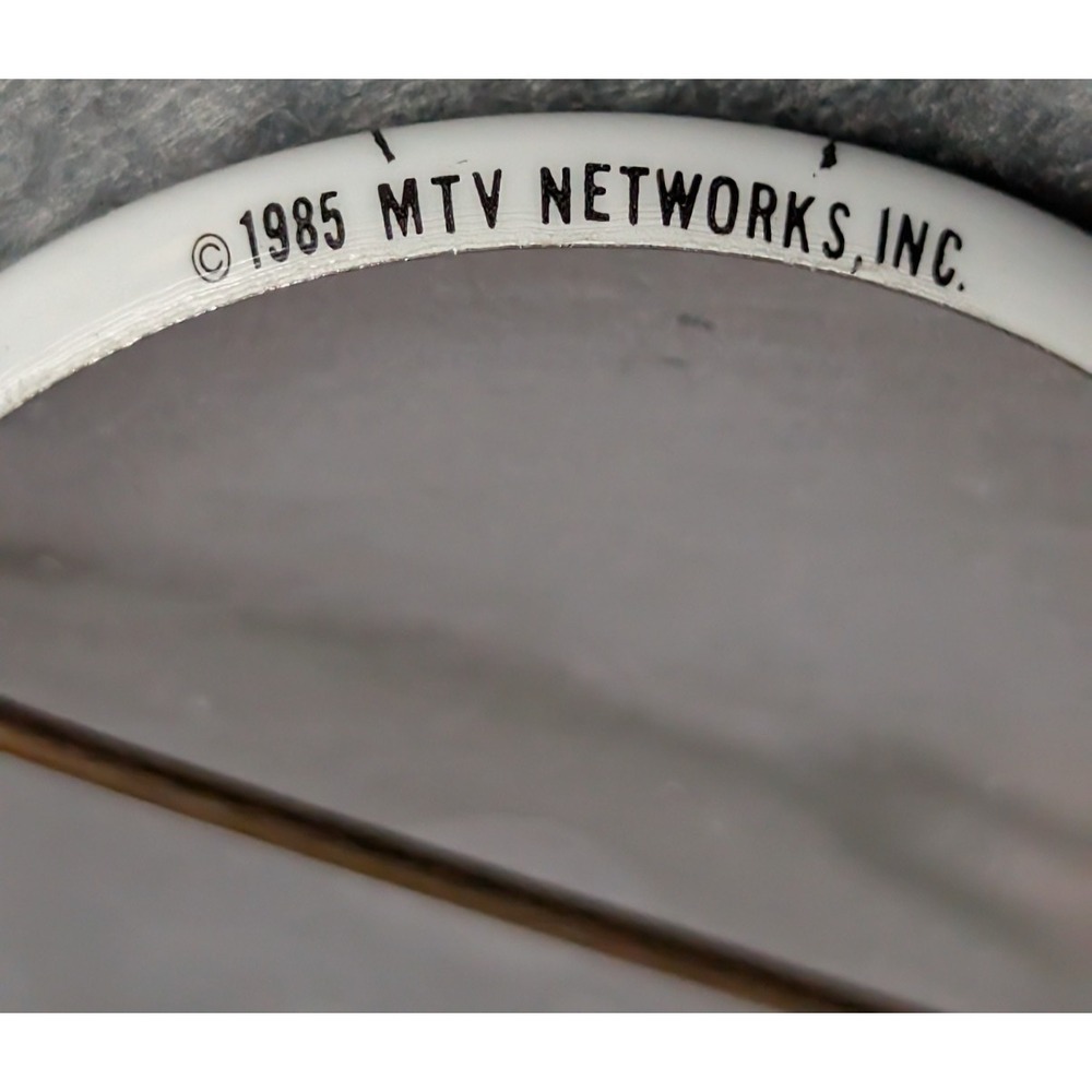 Rare 1985 Nickelodeon Pinny Mascot Pinback Button Early MTV Networks 80s - Picture 2 of 8